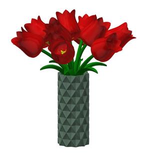 Decorative flower plant vase