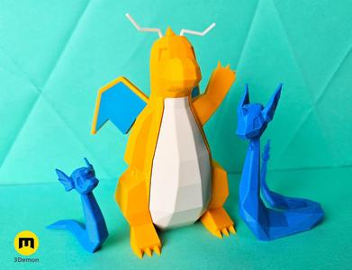 Dragonite Low Poly