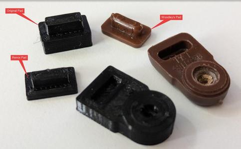 Woodley's Cabinet Glass Retainer Pad