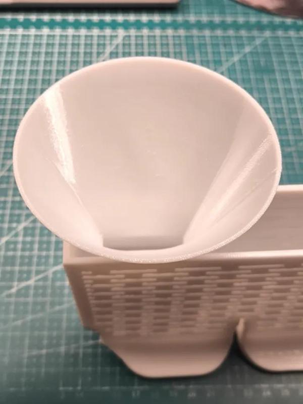 80mm tall and narrow funnel for silica container   