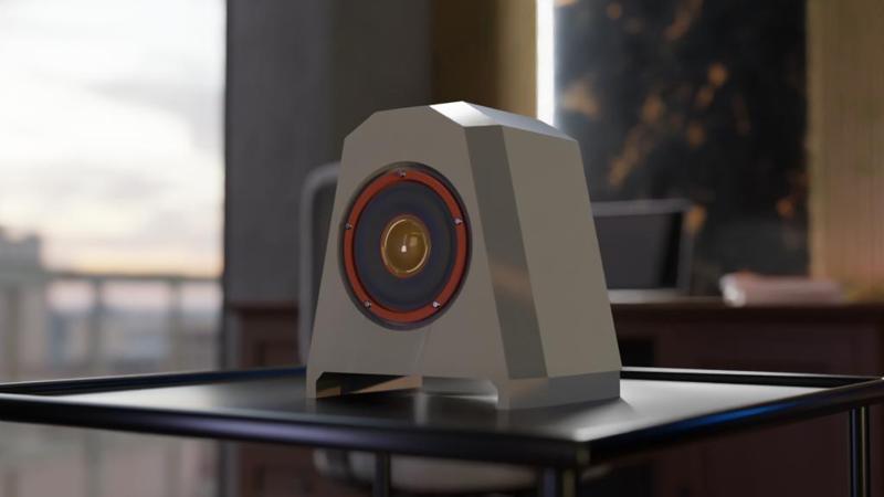 Fully 3D printable Speaker v21