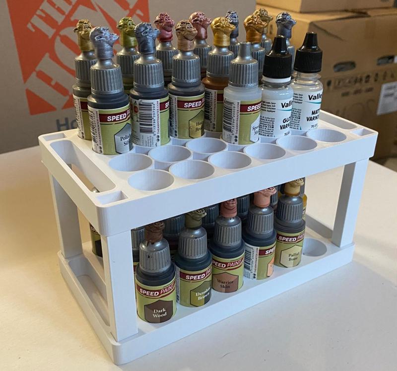 Army Painter / Vallejo Stackable Paint Rack