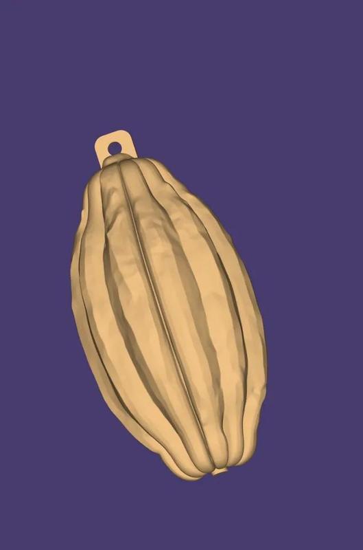 Llavero cacao realista   
