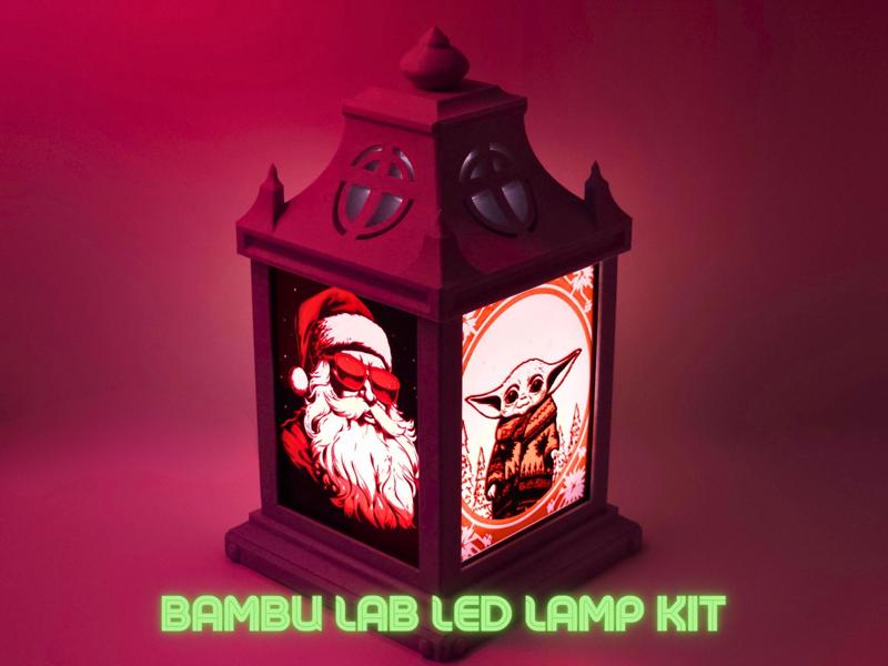 Christmas Lantern  LED lamp kit 001 