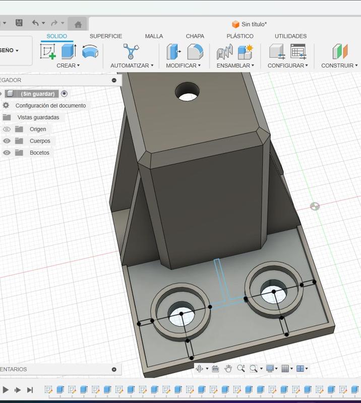 TAPA ENCASTRADORA CORREA EJE Y - ENDER 3 V2 / V2 NEO