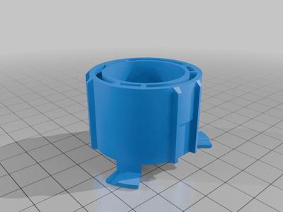 label printer spool retainer