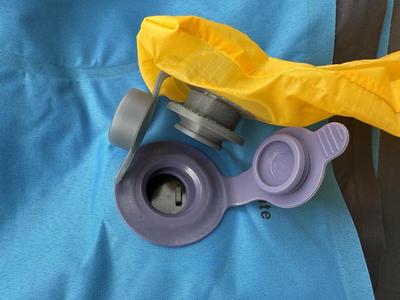 Inflation valve push-flap valve to EXPED's Schnozzel Pumpbag and other EXPED pumps