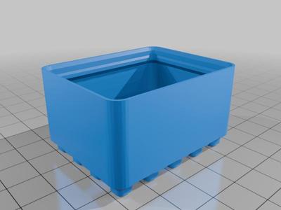 DecFinity 5x4 (50mm x 40mm) undivided bin