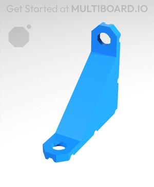 Type 2, Small Thread Holes, 2x2 Inside Bracket