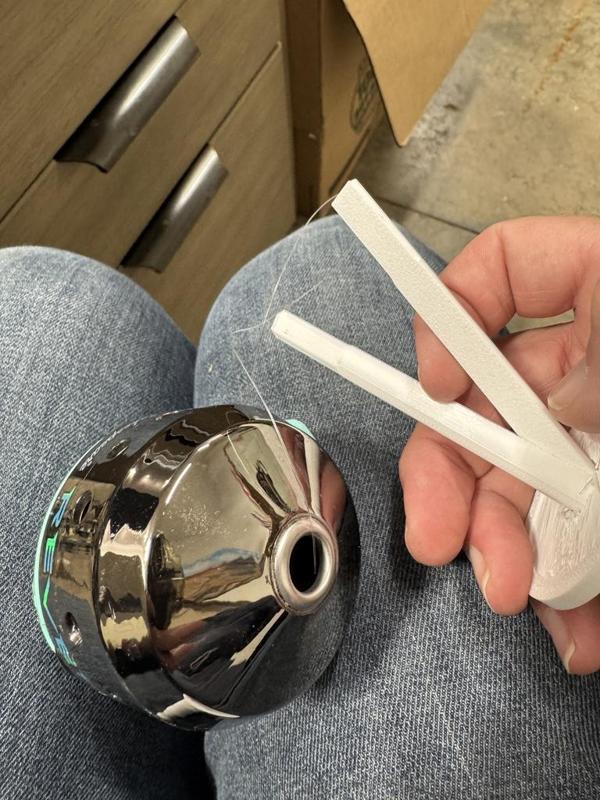 Fishing Reel line remover