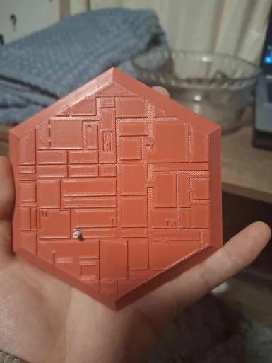 Futuristic figurine base (15cm figurine)