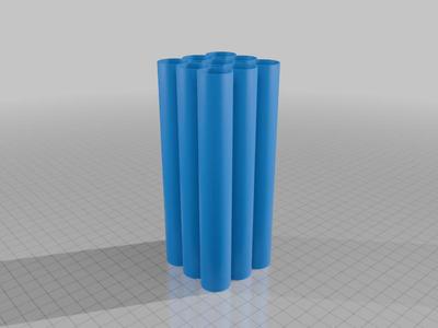 9 stack square 16mm test tube holder for ants