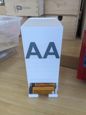 AA Battery Dispenser