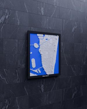 Miami Beach - 3D Miniature