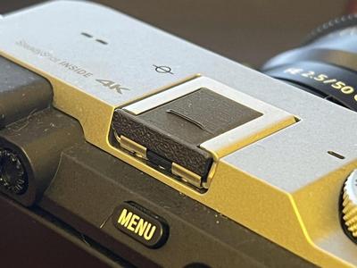 Camera hotshoe cover
