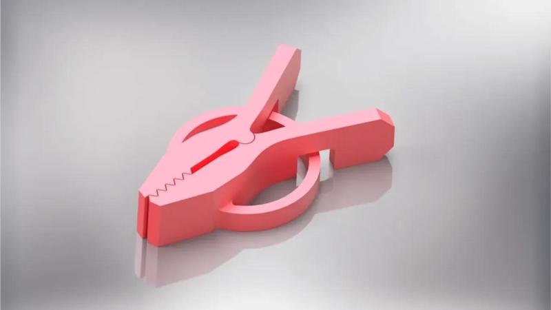 Print in Place clip (updated)