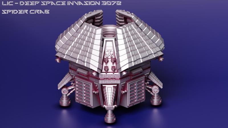 LIC - Spider Crab Assault Dropship. Mechscale