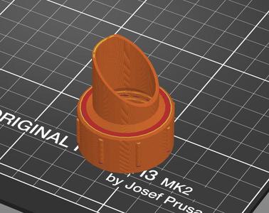 Short Print-ready Spout for Gallon Cans 