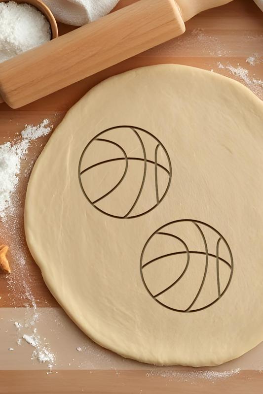 Basketball Ball Cookie Cutter, Biscuit Cutter
