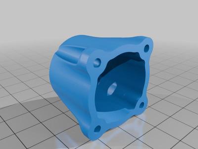 Extended adapter 2205 motor for RC Airboat