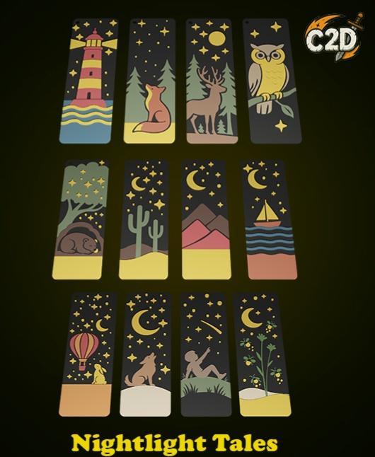 Nightlight Tales Bookmarks