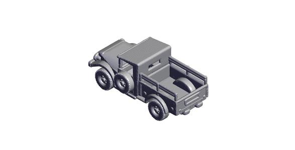1/87 Scale M-37 B1 Truck.stl