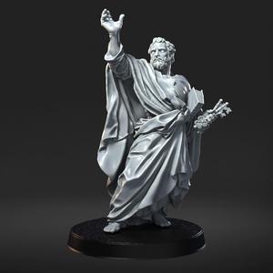 PRE-SUPPORTED 12 Holy Apostles and Sacred Hierarchy - 32mm - DnD