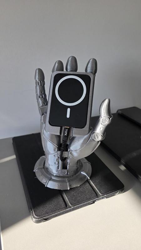 Android Hand Phone Holder with induction charging