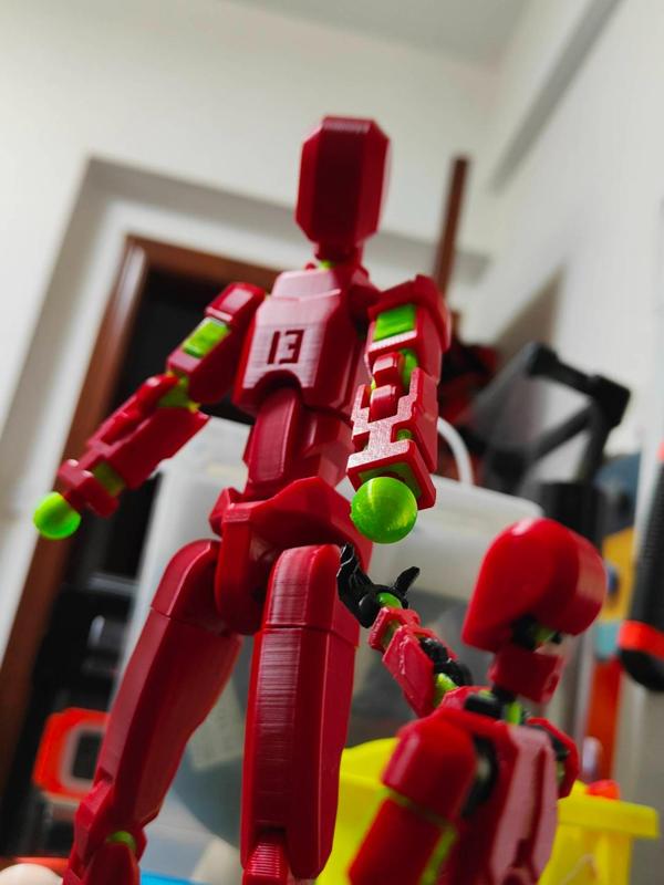 dummy 13 upgraded full TPU skeleton joints