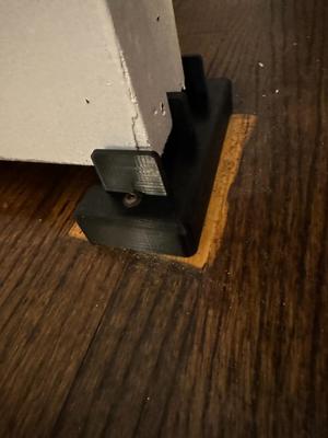 Sliding Closet Door Floor Bracket