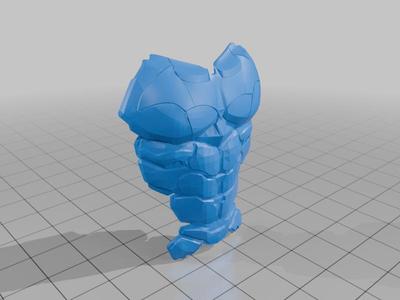 muscle chest cosplay