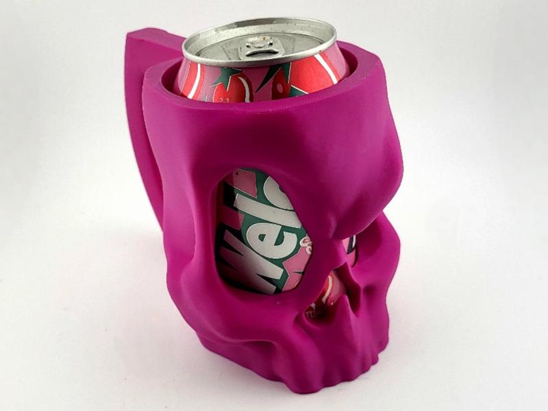 mad skull cup holder
