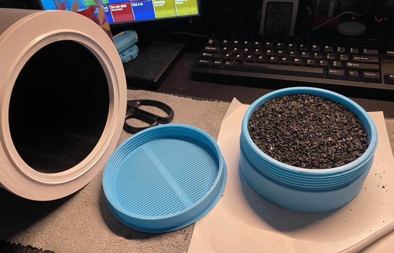 xiaomi air filter carbon pan addon