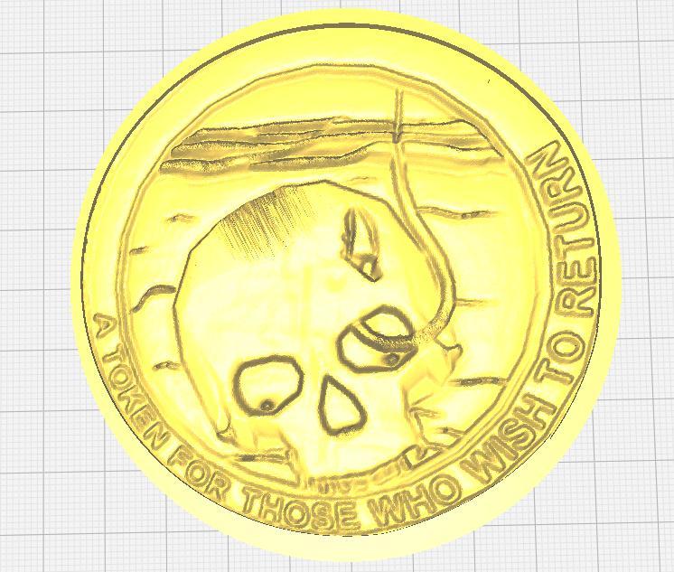 Ferryman’s Quarter/Token from Pressure (Roblox)