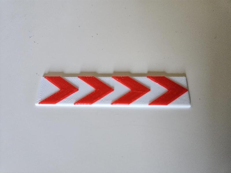 Richtungstafel Carrera MiniZ Strecke