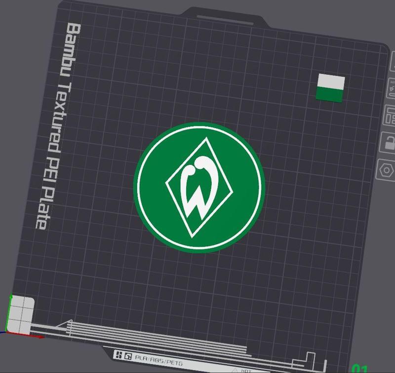 Werder Bremen Untersetzer