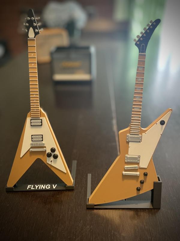 Gibson Explorer mini guitar model