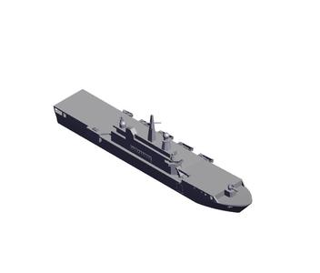 1/700 Scale Algerian Kalaat Béni Abbès.stl