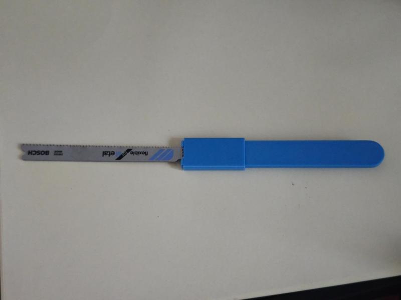 Curved Saw Blade Handle (Pumpkin carving tool)