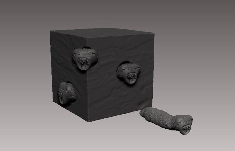 Stone Worm - Monster