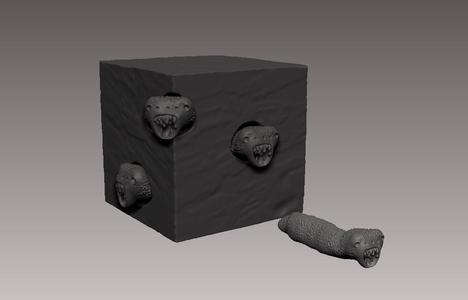 Stone Worm - Monster