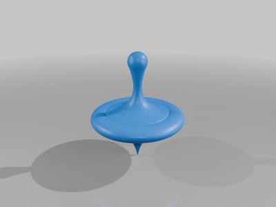 3D printable spinning top