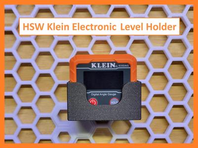 HSW Klein Electronic Level Holder