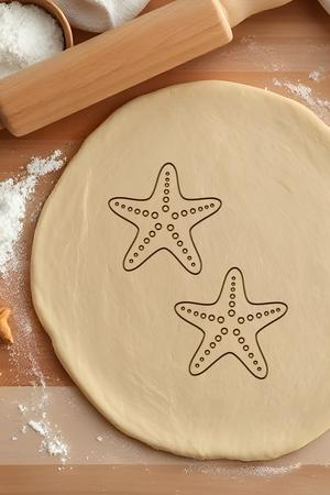 Starfish Cookie Cutter, Biscuit Cutter