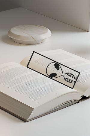 Alien Bookmark, Creative Bookmark, Gift Idea