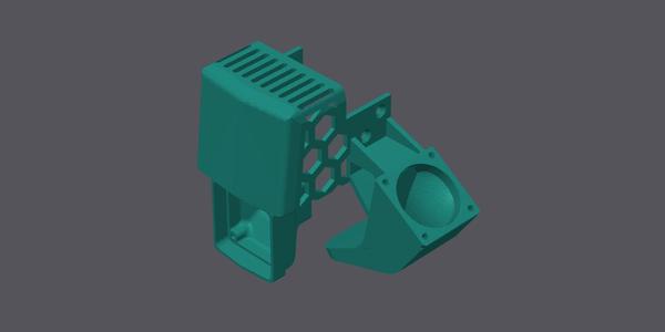 Ender 3 V3 SE dual 40mm fan