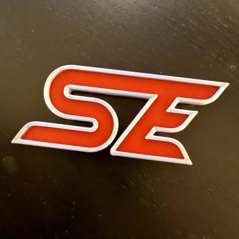 2012-2018 Ford Focus SE Badge (Focus ST-style)