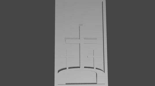 Three Crosses He Has Risen