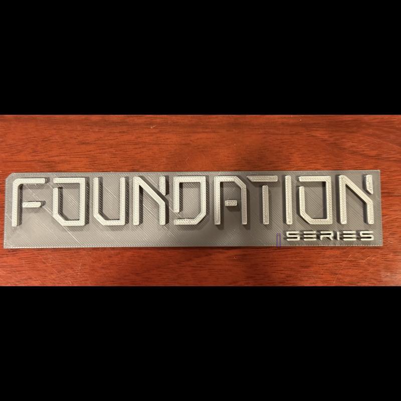 Cybertruck Foundation Series Emblem / Badge / Logo