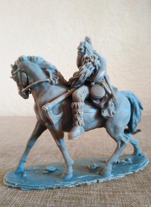 Frontiersman on Horseback